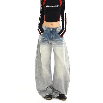 Loose Slim Design Versatile Scimitar Pants