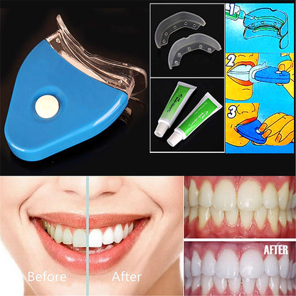 Oral Gel Teeth Tooth Whitening Whitener Dental Bleaching LED - SD & CO.