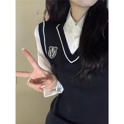 Women's Spring And Autumn New Academic Style JK Dress American-style Hip-hugging Skirt