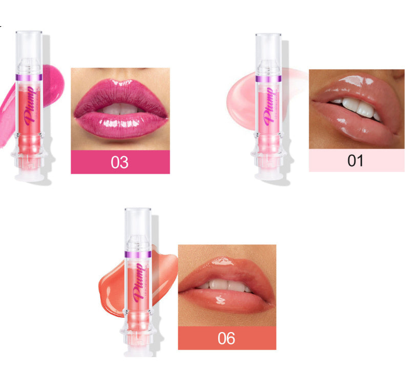 New Tube Lip Rich Lip Color Slightly Spicy Lip Honey Lip Glass Mirror Face Lip Mirror Liquid Lipstick - SD & CO.