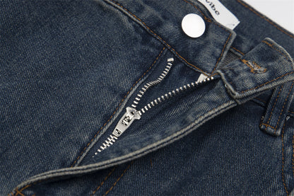 Ripped Denim Trousers For Men And Women