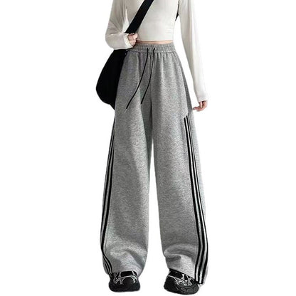 High-waisted Loose Casual Pants For Women With A Sense Of Design