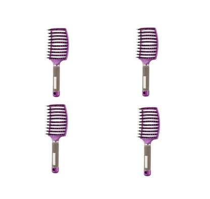 Hairbrush Anti Klit Brushy Haarborstel Women Detangler Hair Brush Bristle Nylon Scalp Massage  Teaser Hair Brush Comb - SD & CO.