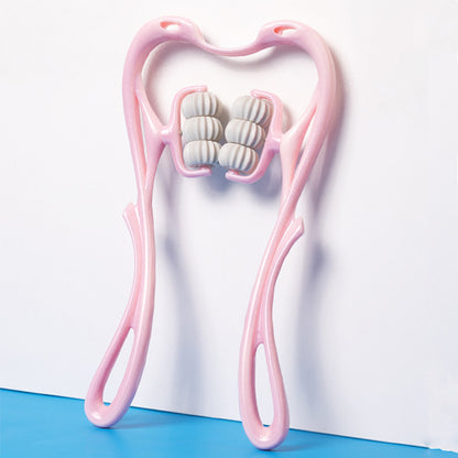 Multifunctional Manual Six-wheel Neck Massager Massage Relieve Roller Massage Tool - SD & CO.