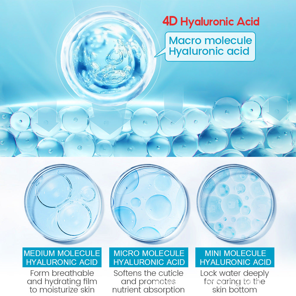 Hyaluronic Acid Face Serum Anti-Aging Shrink Pore Whitening Moisturizing Face Cream Dry Skin Care - SD & CO.