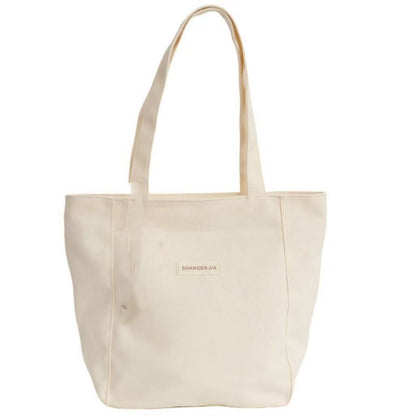 Canvas Casual Large Capacity Shoulder Bag For Women