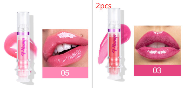 New Tube Lip Rich Lip Color Slightly Spicy Lip Honey Lip Glass Mirror Face Lip Mirror Liquid Lipstick - SD & CO.